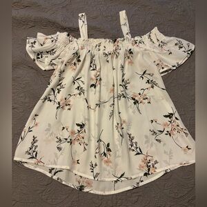 Floral Off-Shoulder Blouse